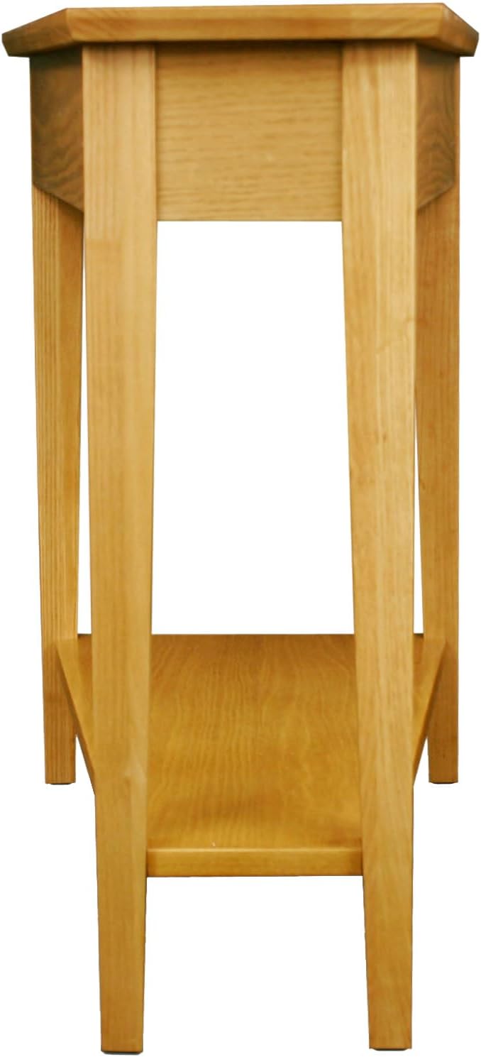 End Table, 17", Smoke Gray
