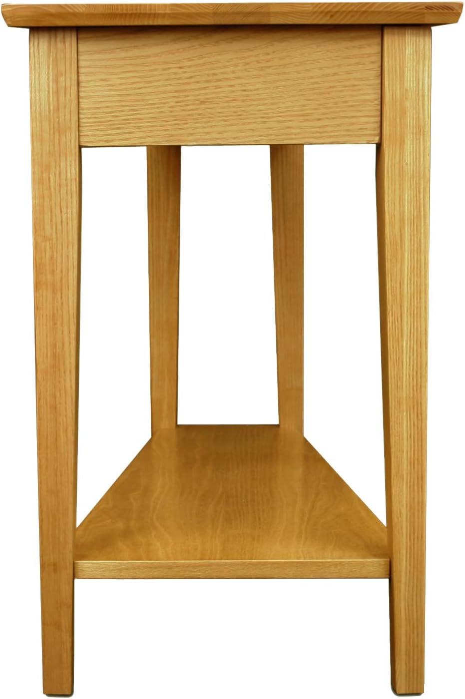 End Table, 17", Smoke Gray