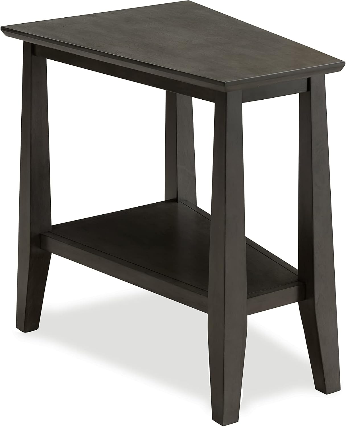 End Table, 17", Smoke Gray