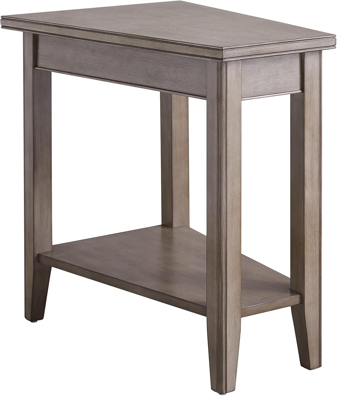 End Table, 17", Smoke Gray