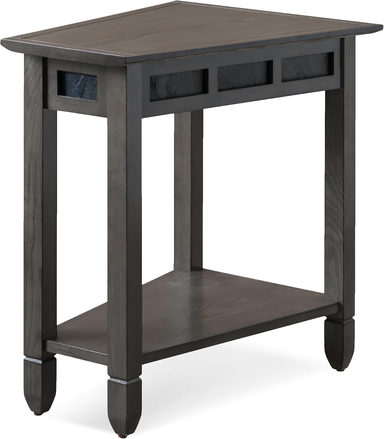 End Table, 17", Smoke Gray