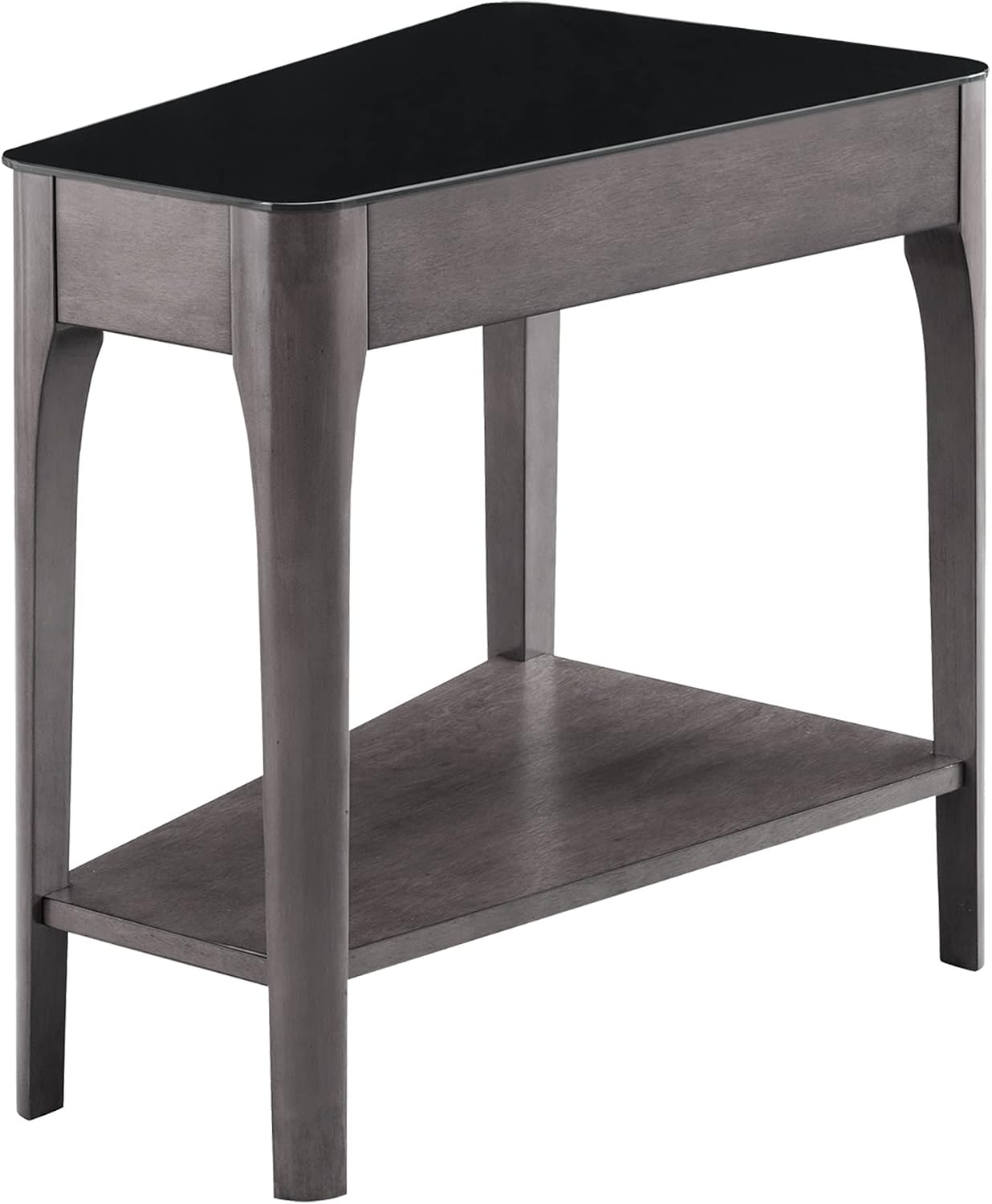 End Table, 17", Smoke Gray